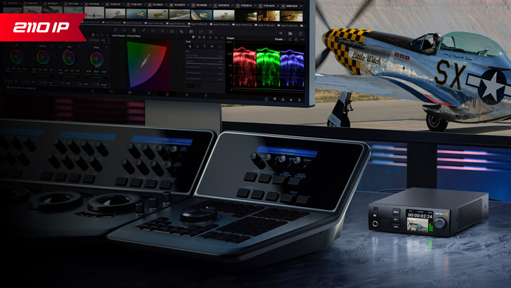 Blackmagic 2110 IP SDI to HDMI 12G