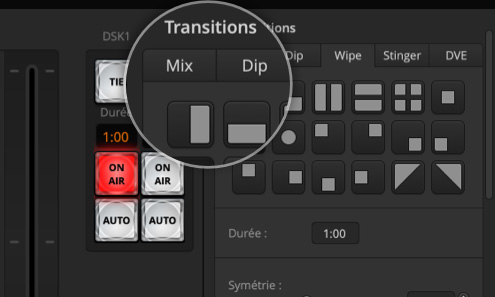 Transition Settings