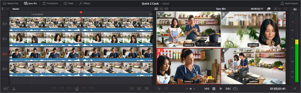 Perfect for DaVinci Resolve Sync Bin