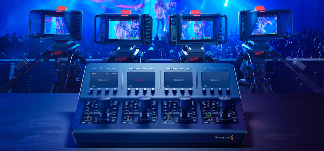 Match Cameras with an ATEM Camera Control Panel