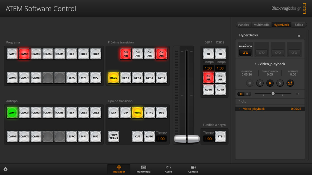 HyperDeck Control