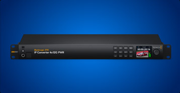 Blackmagic 2110 IP Converter 4x12G PWR