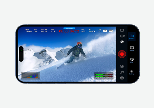 Blackmagic Camera for iOS