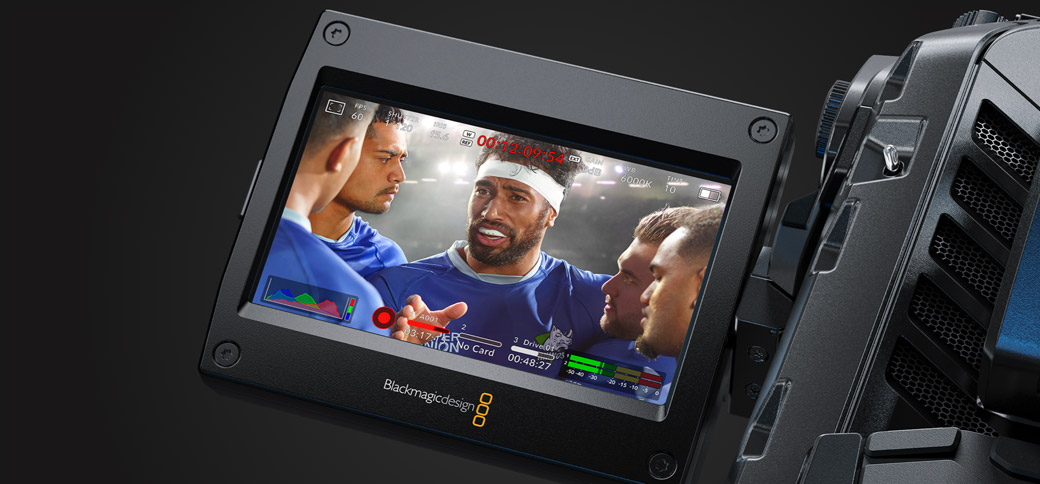 Fold Out LCD Monitor for On Set Monitoring