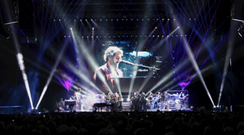 Behind the Scenes with Josh Groban’s 'Bridges' Tour
