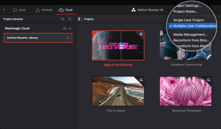 Blackmagic Cloud ID