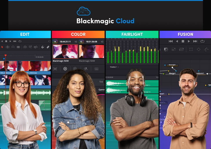 Introducing Blackmagic Cloud