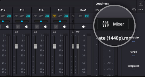 New Audio Mixer 