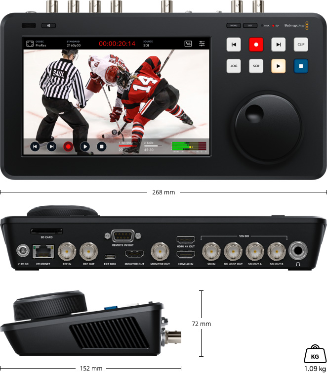 HyperDeck Shuttle 4K Pro 2TB