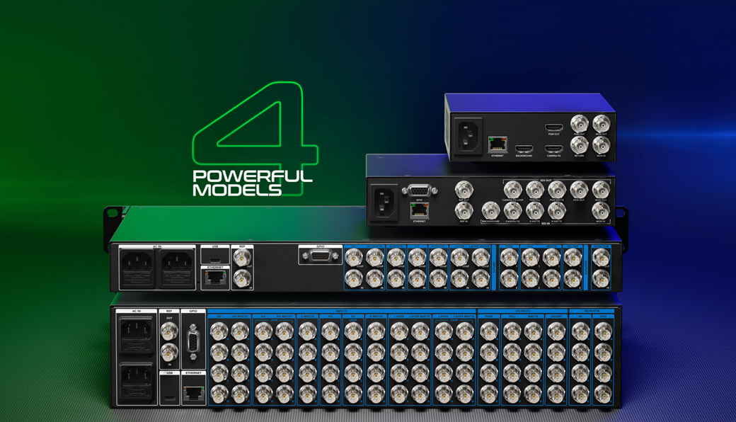 Four Powerful Ultimatte 12 Models